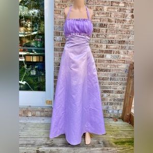 Lilac/Lavender Vintage 90s Princess Barbiecore Prom Dress- Repaired
